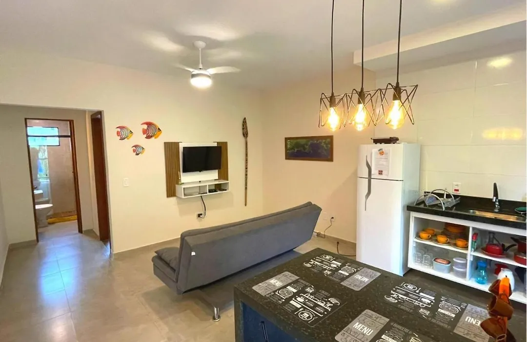 Refúgio Praia Lagoinha Ubatuba-SP Condomínio Samola apto 07-1
